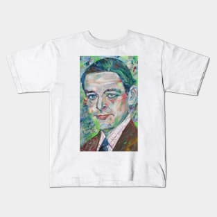 T. S. ELIOT - oil portrait Kids T-Shirt